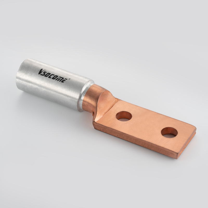 Long Palm Copper Bi-metal Lug With 2 Holes