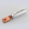 DTL Series Bimetallic Cable Lug Two Holes Cable Tubular Lug CU-AL Cable Terminal